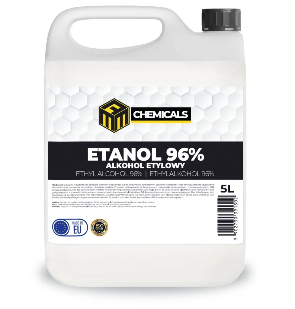alkohol etylowy 96% 5l — zdjęcie produktu